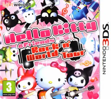Hello Kitty & Friends - Rock n' World Tour (Europe) (En,Fr,De,Es,It) box cover front